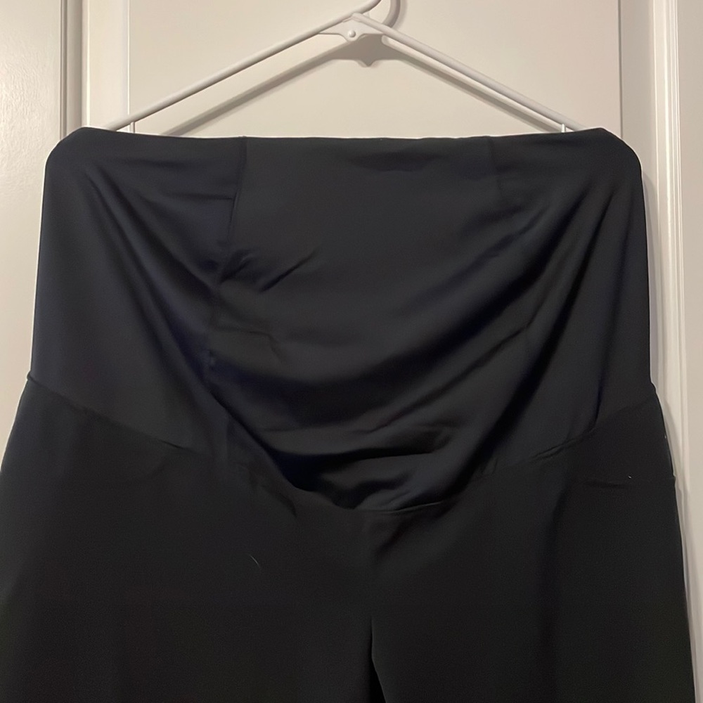 Maternity black dress pants